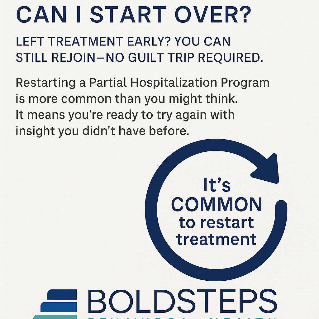 About Restarting Partial Hospitalization