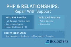 PHP and Relationship Repair in Recovery