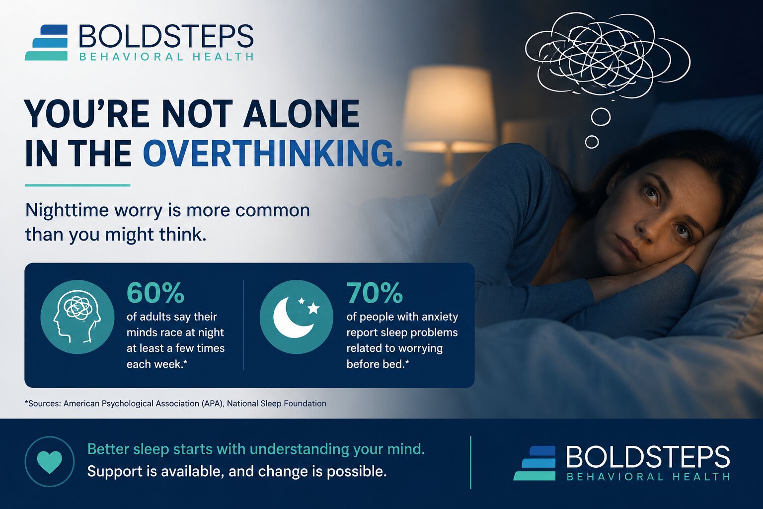 If Your Brain Won't Slow Down at Night, Read This